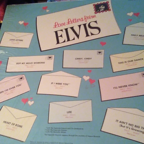 Elvises' Love Letters From Elvis album - Picture 2 of 9